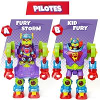 SuperThings Superbot Speelfiguur (Woedestorm) - thumbnail