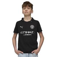 Manchester City Uit Shirt Junior 2025/2026 - Maat 128 - Kleur: Zwart | Soccerfanshop - thumbnail