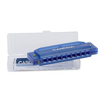 Cascha HH 2275 Fun Blues mondharmonica in C blauw - thumbnail