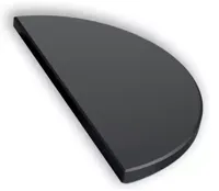 The Bastard half moon stone black 1pcs Large - thumbnail