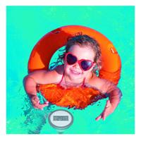 TFA Dostmann Palma 30.3067.10 Zwembadthermometer Zwart - thumbnail