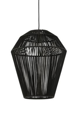 Light & Living Hanglamp 'Deya' 38cm, kleur Mat Zwart Light & Living Hanglamp 'Deya' 38cm, kleur Mat Zwart