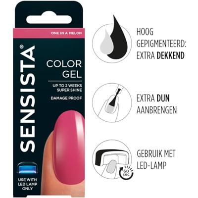 Sensista Color gel one in a melon 7.5 Milliliter