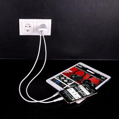 LINDY 20W USB Typ A & C Charger USB-oplader 20 W 1x USB-A, 1x USB-C Wit Binnen