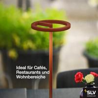 SLV Buiten tafellampVinolina One roest - oplaadbaar - 1007358 - thumbnail