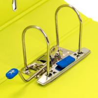 OXFORD MyColour ordner, formaat A4, uit karton, rug van 8 cm, wit-lichtgroen - thumbnail