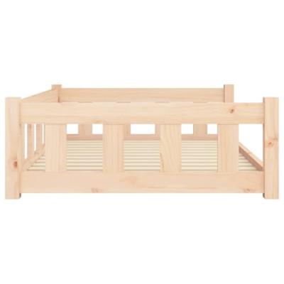 VidaXL Hondenmand 105,5x75,5x28 cm massief grenenhout