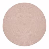 Kave Home Rond Vloerkleed 'Rodhe' 150cm, kleur Terracotta - thumbnail