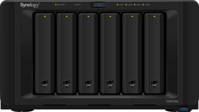 Synology DiskStation DS3018XS DS3018XS NAS-serverbehuizing 6 Bay 2x M.2 slot, USB 3.0 front aansluiting