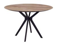 DTP Home Ronde Bartafel 'Metropole' Teakhout, 140cm - thumbnail