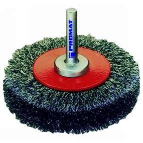 Promat/Tecwerk Ronde borstel | d. 50 mm draaddikte 0,2 mm | staal 17 mm | 15000 min-¹ - 4000841115