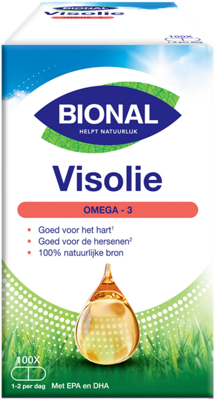 Bional Visolie Omega-3 Vetzuren Capsules 100st
