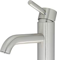 Ben Lavion verhoogde wastafelkraan RVS-look - thumbnail