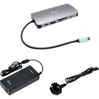 Dockstation i-Tec C31NANOVGA112W Ziverachtig - thumbnail