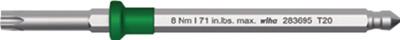 Wiha 28369 T15 x75 Werkplaats Binnen-Torx Verwisselbare kling T 15 20 mm Geschikt voor Wiha Torque