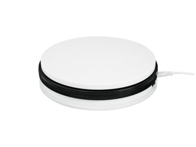 EUROPALMS Rotary Plate 25cm up to 25kg white EUROPALMS Rotary Plate 25cm up to 25kg white