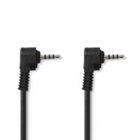Nedis Audio-Videokabel | 3,5 mm Male | 3,5 mm Male | 1 m | 1 stuks - CVGB22000BK10 CVGB22000BK10 - thumbnail