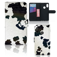 Xiaomi Mi A2 Lite | Telefoonhoesje | Met pasjeshouder | Koeienvlekken - thumbnail