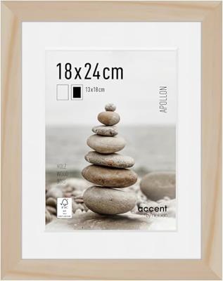Nielsen Design nielsen fotolijst 8988043 apollon naturel 18x24 / 13x18 cm