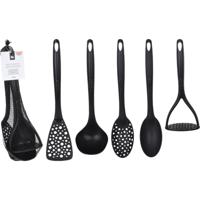 Set Keukengerei Lifetime Plastic 5 Onderdelen - thumbnail