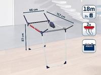 Leifheit 81510 Staand Droogrek Pegasus 180 Solid Plus - thumbnail