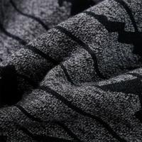 Kindertrui met heuvelprint 140 gemleerd marineblauw - thumbnail