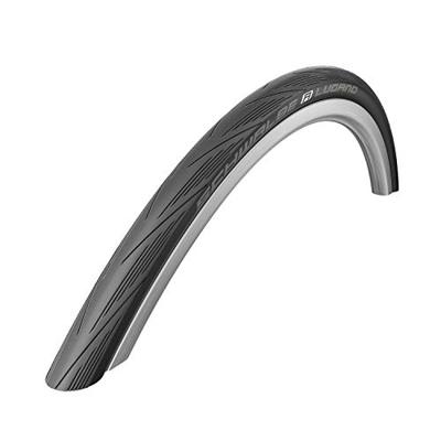 Schwalbe lugano ii (k-guard), zwart zonder reflectie, etrto 23-622