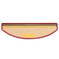 Trapmatten zelfklevend 5 st 65x21x4 cm rood - thumbnail