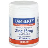 Zink citraat 15mg - thumbnail