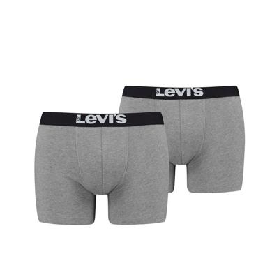 Levis Boxershorts 2-pack grijs