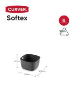 Curver Softex opbergmand XS 3L Antraciet - thumbnail