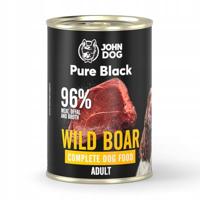 JOHN DOG Pure Black Wild Boar - natvoer voor honden - 400g - thumbnail