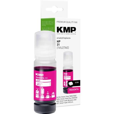 KMP Navulinkt vervangt HP 31, 1VU27AE Compatibel Magenta 70 ml H199 1769,0006