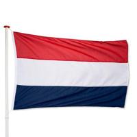 Marineblauwe Nederlandse Vlag - thumbnail