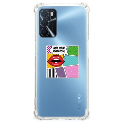 OPPO A16 | A16s | A54s Anti Shock Bumper Case Popart Princess OPPO A16 | A16s | A54s Anti Shock Bumper Case Popart Princess