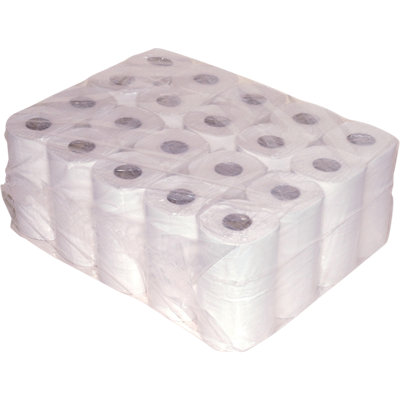 Qleaniq® | Toiletpapier | 2-laags | 10cm | Basic | wit | 40 stuks