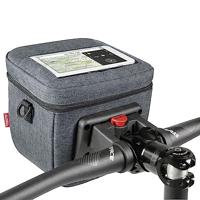 Klickfix stuurtas aventour compact city 3l grijs - thumbnail