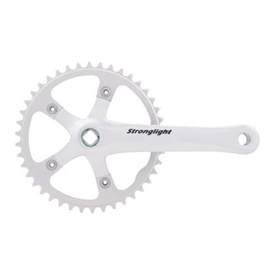 STRONGLIGHT crankstel "impact" crankset strongl.impact anodized silver