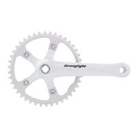 STRONGLIGHT crankstel "impact" crankset strongl.impact anodized silver - thumbnail