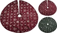 Kerstboomrok Sneeuwvlok Ø95cm Assorti 1st - thumbnail