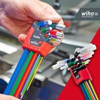 Wiha MagicRing Inbus Haakse schroevendraaierset 1.5 mm, 2 mm, 2.5 mm, 3 mm, 4 mm, 5 mm, 6 mm, 8 mm, 10 mm 1.5 mm, 2 mm, 2.5 mm, 3 mm, 4 mm, 5 mm, 6 mm, 8 mm, - thumbnail