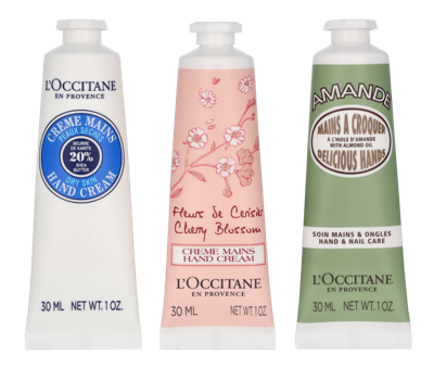 L'Occitane Hand Cream Trio Set 90 ml