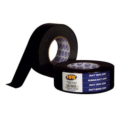 HPX Duct tape 2200 - zwart - 48mm x 50m HPX Duct tape 2200 - zwart - 48mm x 50m