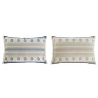 Kussen Home ESPRIT Blauw Beige 60 x 10 x 45 cm (2 Stuks) - thumbnail