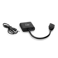ACT 0,15 meter HDMI-A male naar VGA female adapter, met audio - thumbnail