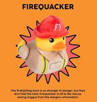 Fuzzyard duck firequacker pluche - thumbnail