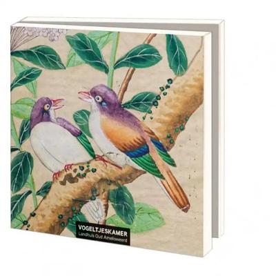 Kaartenmapje Vogeltjeskamer, Landhuis Oud Amelisweerd 10 Stuks