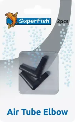 Luchtslang Elleboog 2 Stuks aquaria Superfish - Superfish