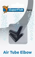 Luchtslang Elleboog 2 Stuks aquaria Superfish - Superfish - thumbnail