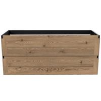 Onderkast Arcqua Nature 120 cm Eiken Mat Zwart - thumbnail